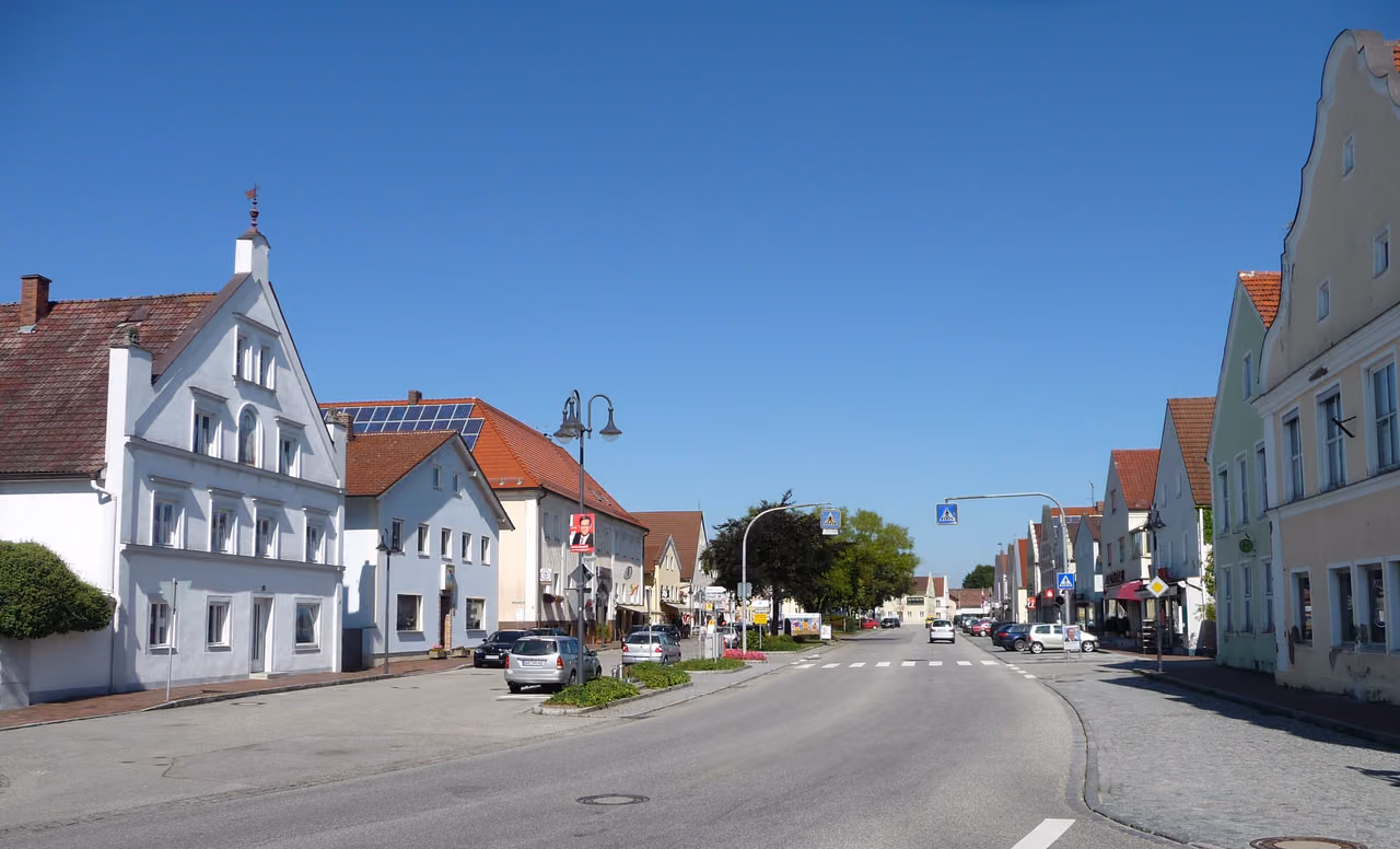 Stadtansicht von Pilsting