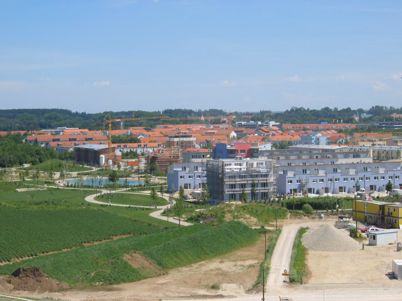 Stadtansicht von Poing