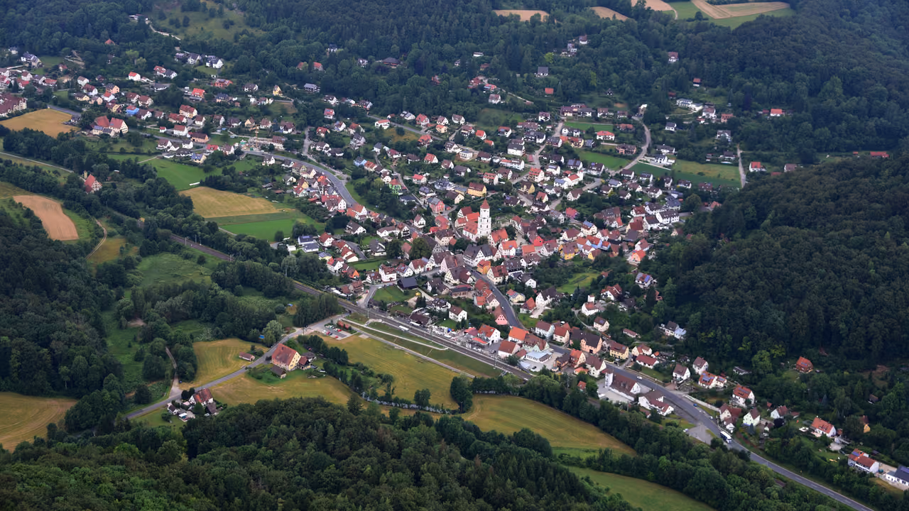 Stadtansicht von Pommelsbrunn