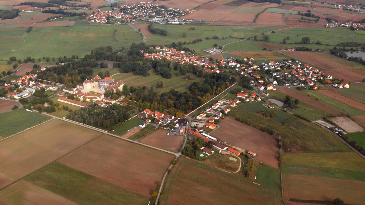 Stadtansicht von Pommersfelden