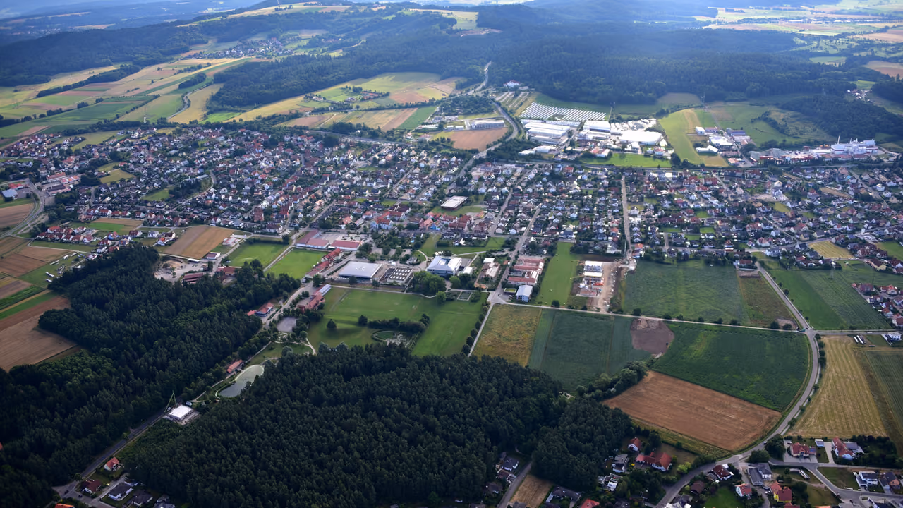 Stadtansicht von Postbauer-Heng