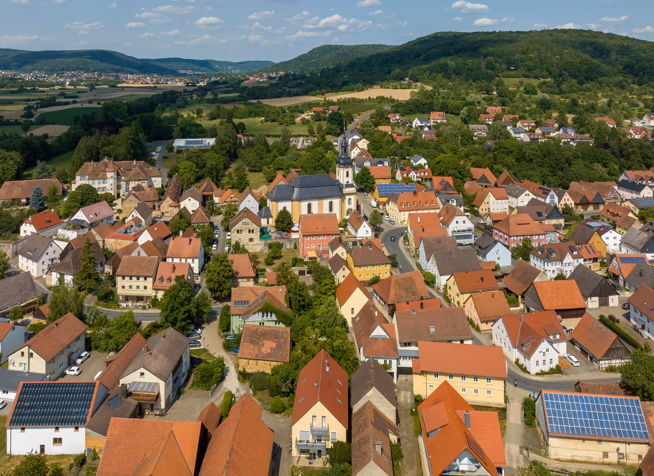 Stadtansicht von Pretzfeld
