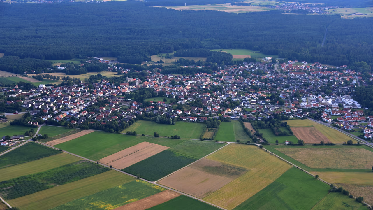 Stadtansicht von Pyrbaum