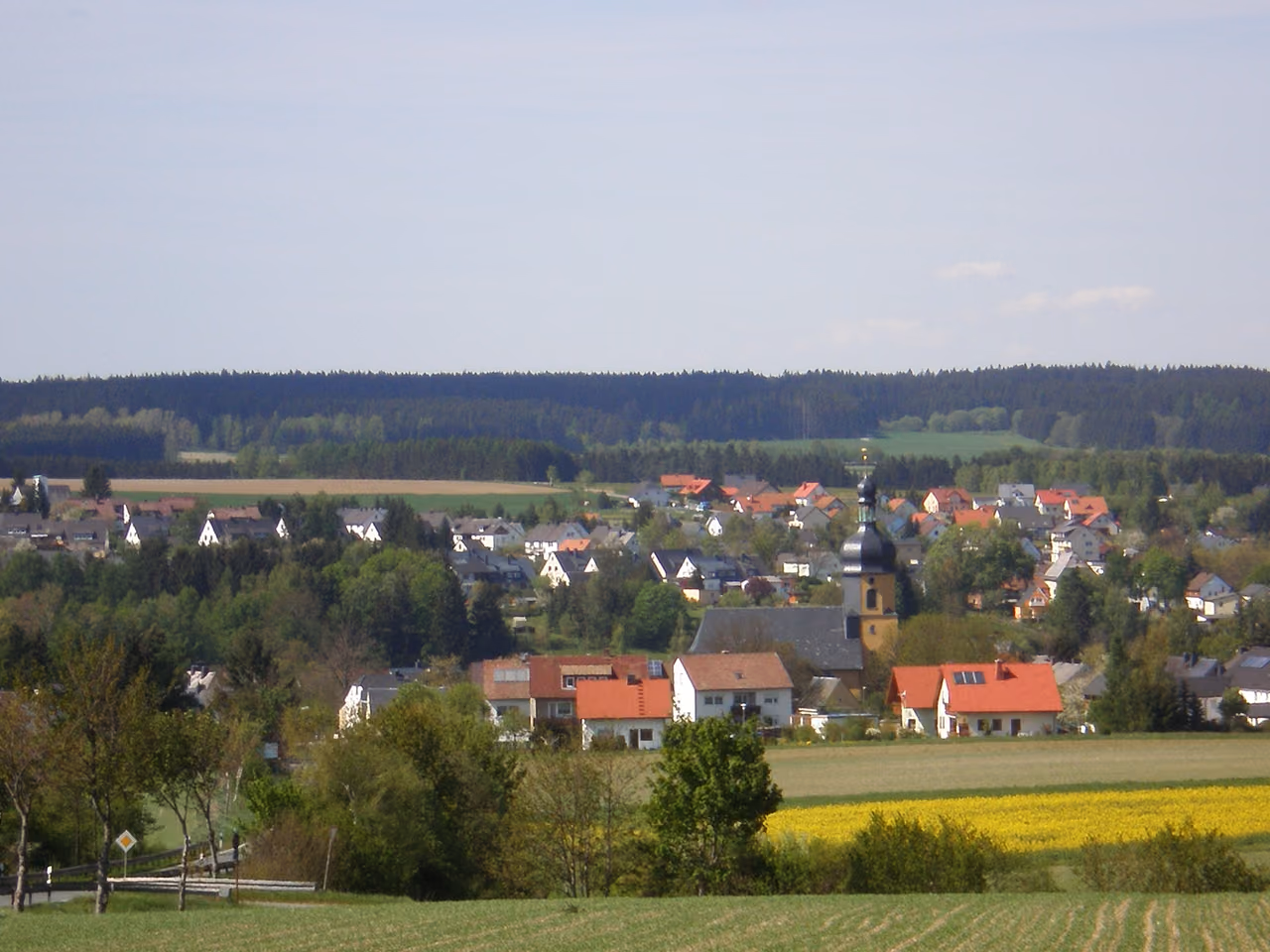 Stadtansicht von Regnitzlosau