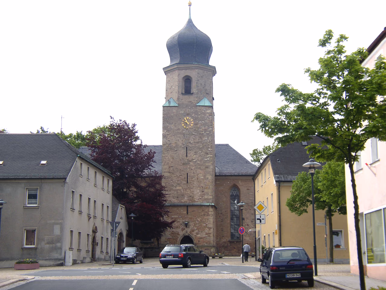 Stadtansicht von Rehau