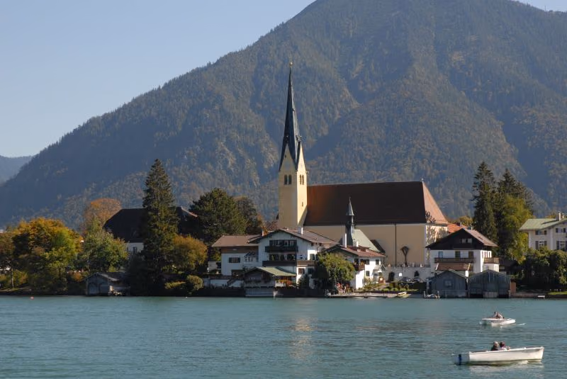 Stadtansicht von Rottach-Egern