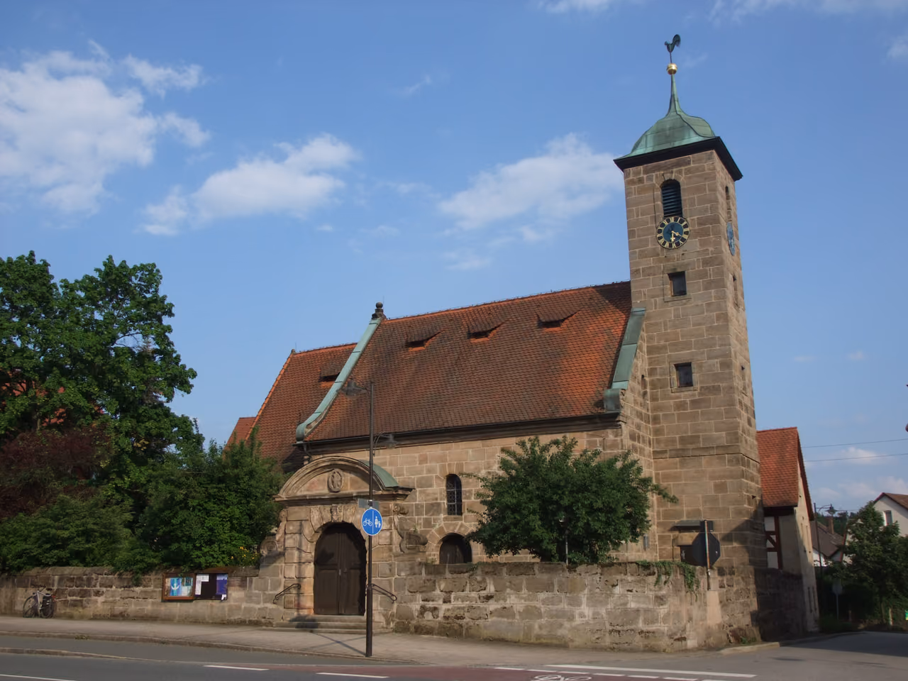 Stadtansicht von Rückersdorf