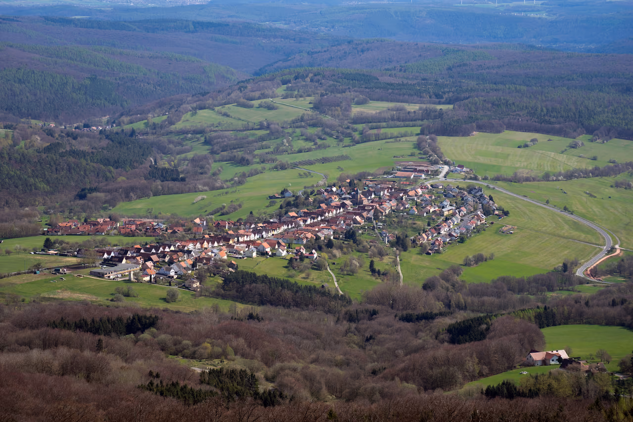 Stadtansicht von Sandberg