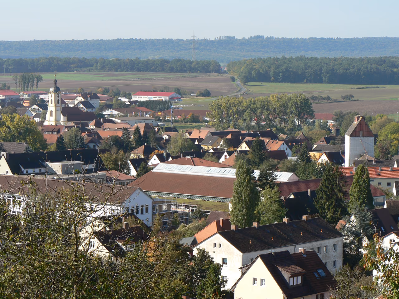 Stadtansicht von Scheinfeld