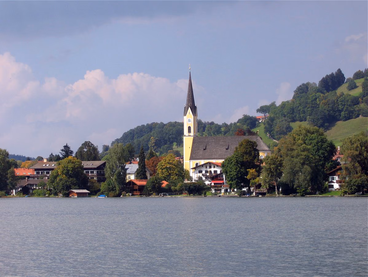 Stadtansicht von Schliersee