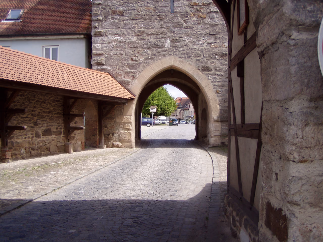 Stadtansicht von Schlüsselfeld