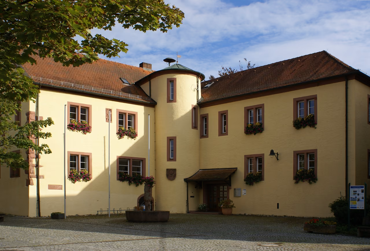 Stadtansicht von Schöllkrippen