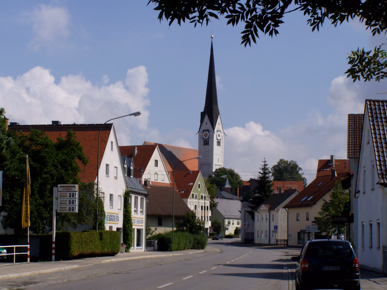 Stadtansicht von Schwabmünchen