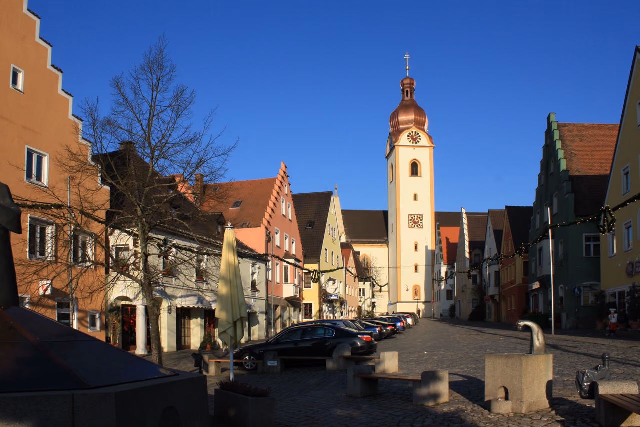 Stadtansicht von Schwandorf