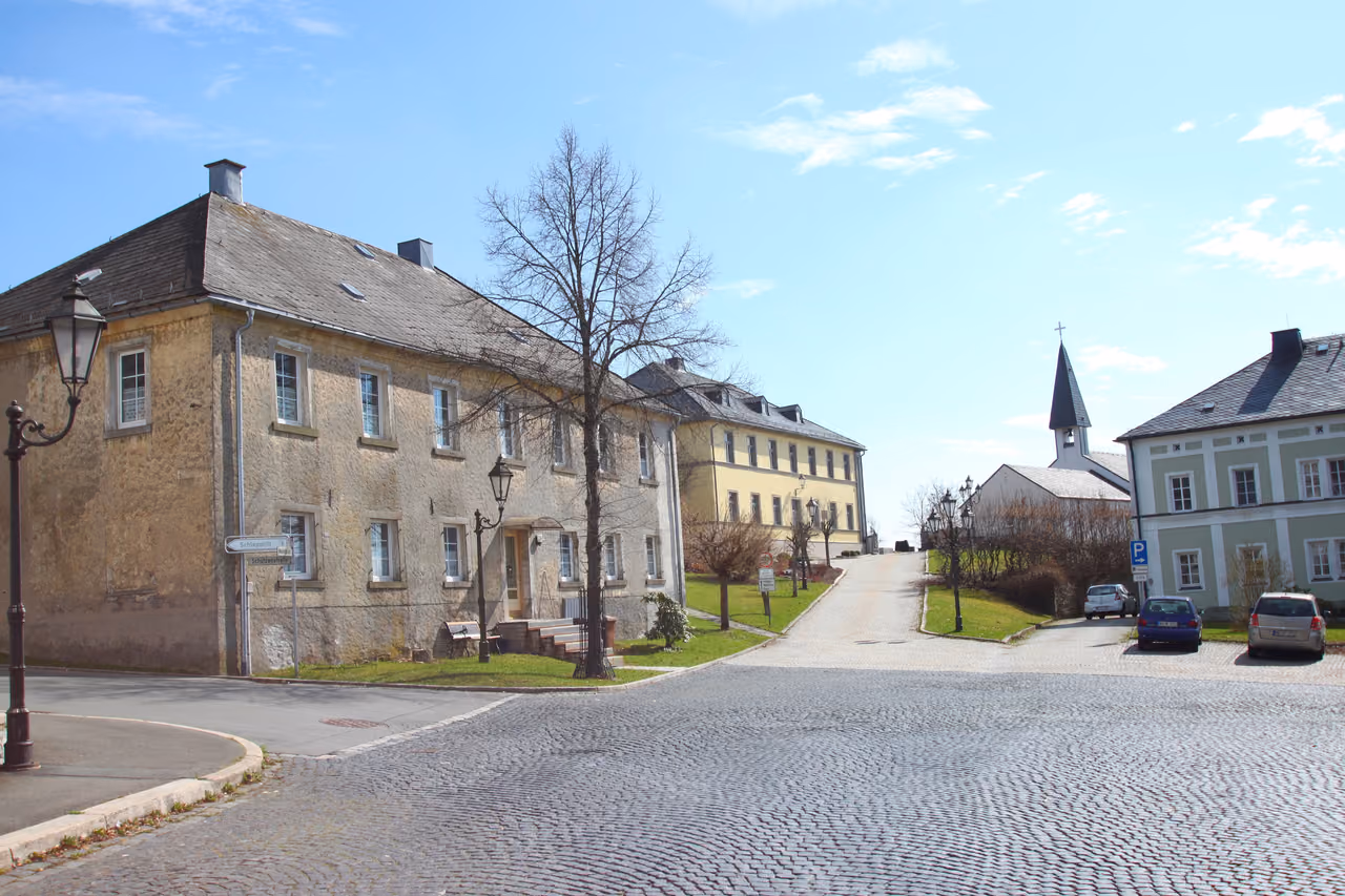 Stadtansicht von Schwarzenbach a.Wald
