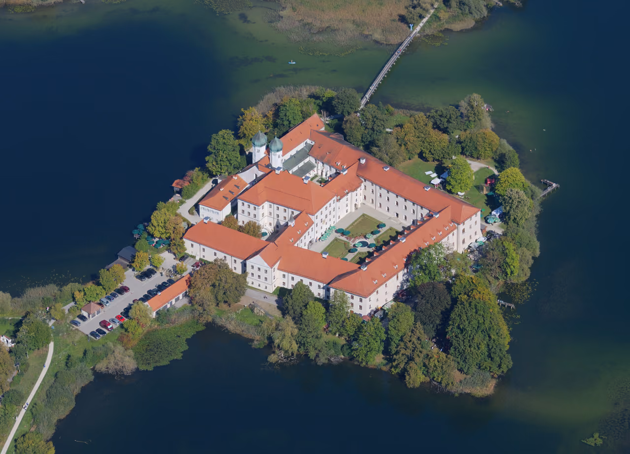 Stadtansicht von Seeon-Seebruck
