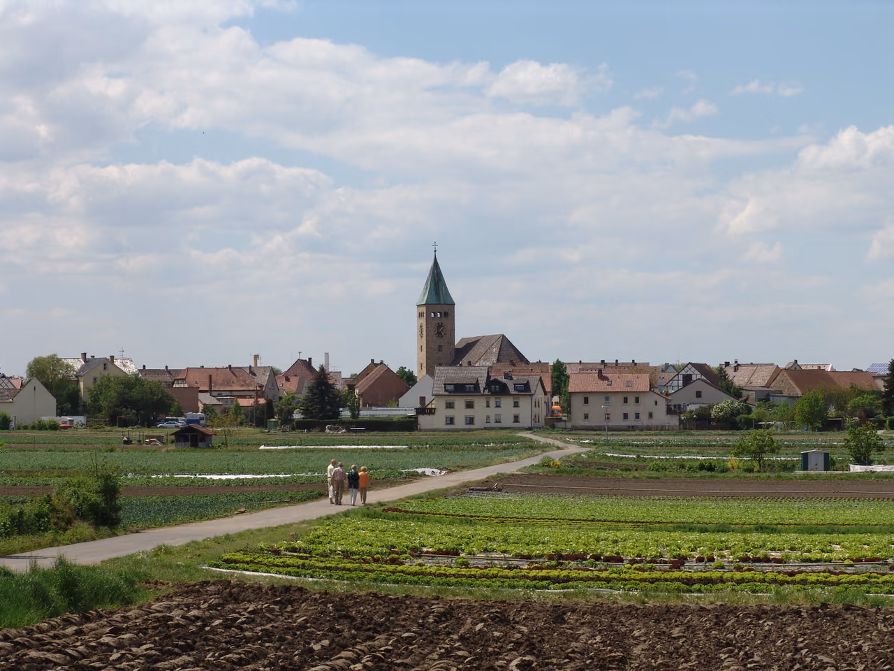 Stadtansicht von Sennfeld