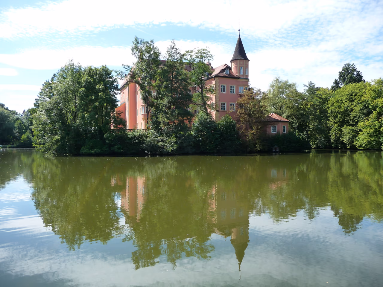 Stadtansicht von Taufkirchen / Vils