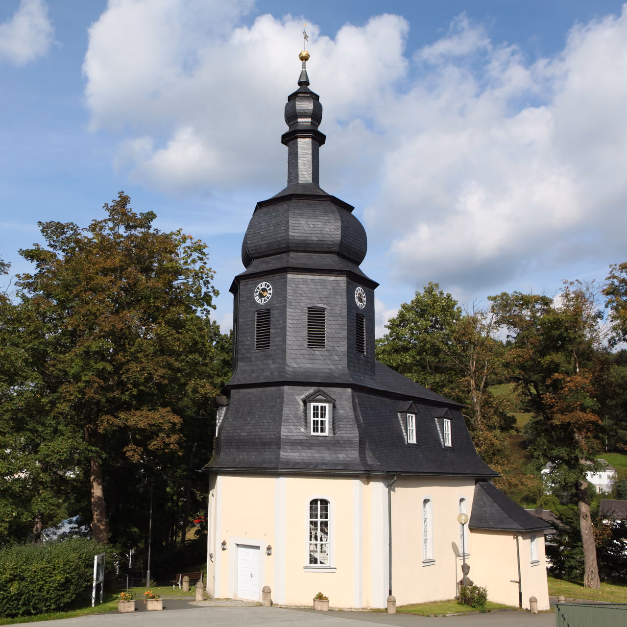 Stadtansicht von Tettau
