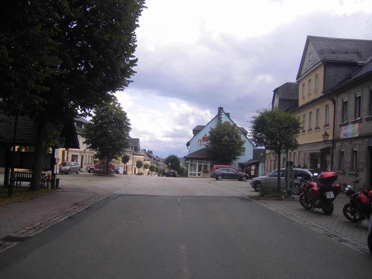 Stadtansicht von Teuschnitz