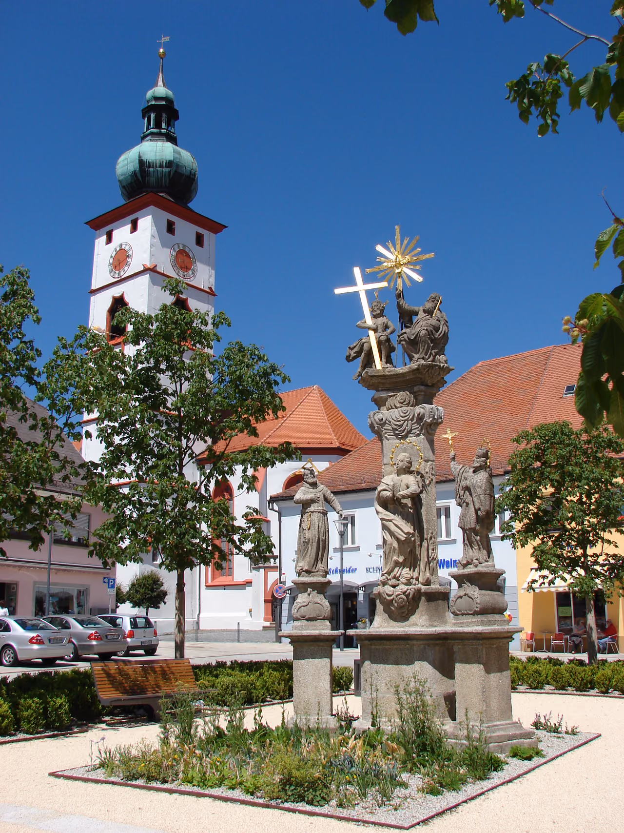 Stadtansicht von Tirschenreuth