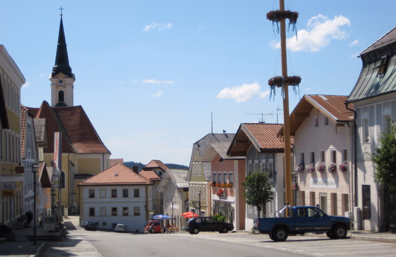 Stadtansicht von Untergriesbach