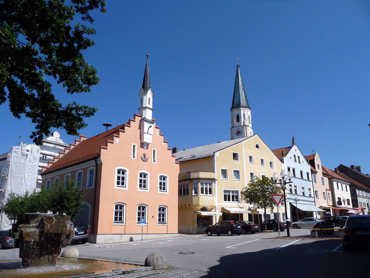 Stadtansicht von Velden