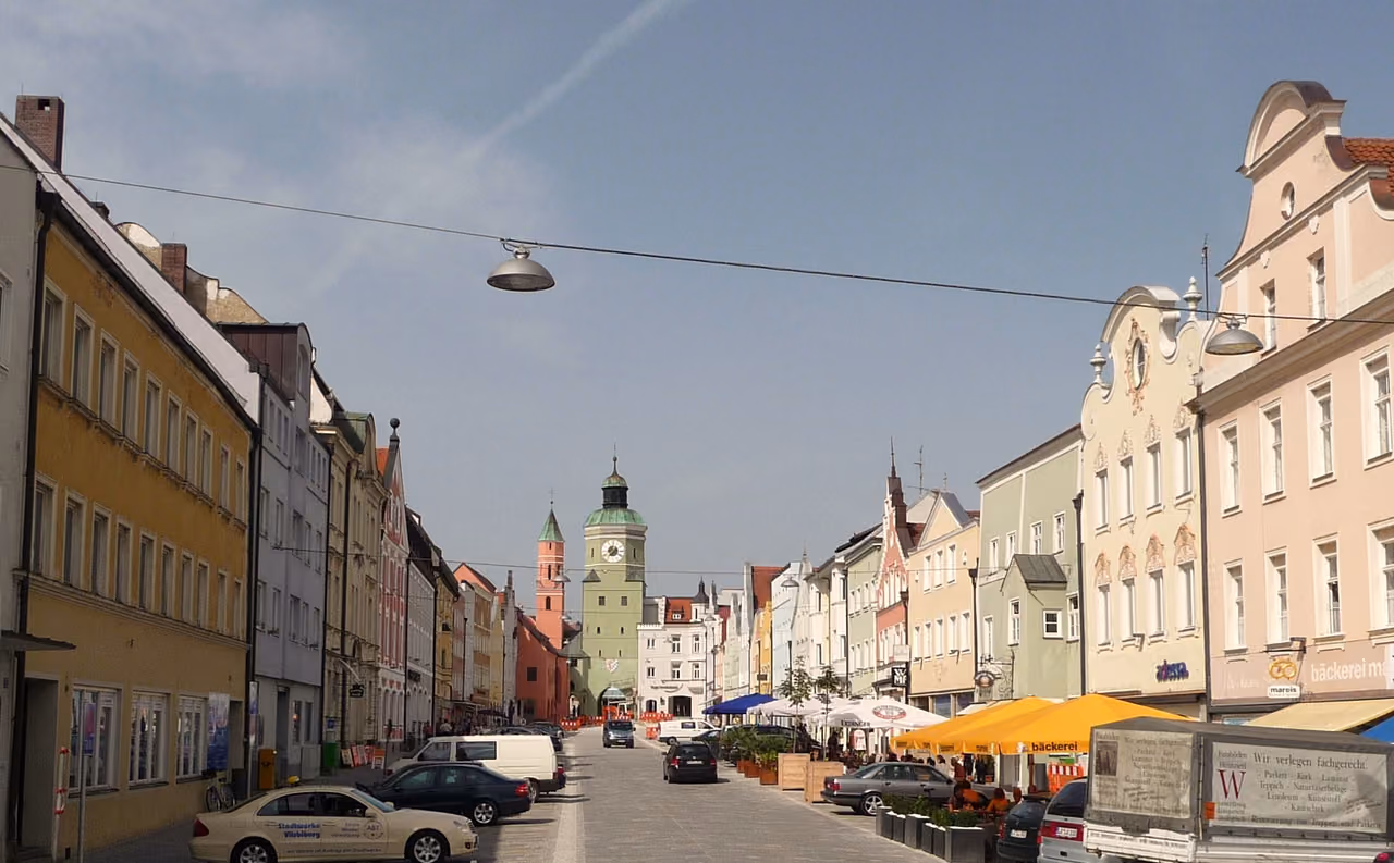 Stadtansicht von Vilsbiburg