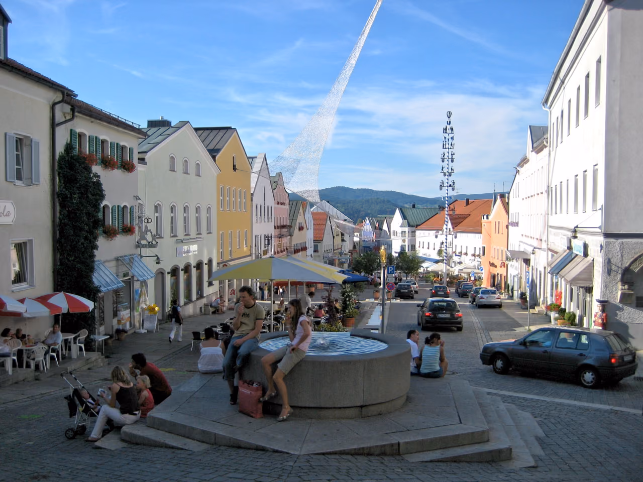 Stadtansicht von Waldkirchen