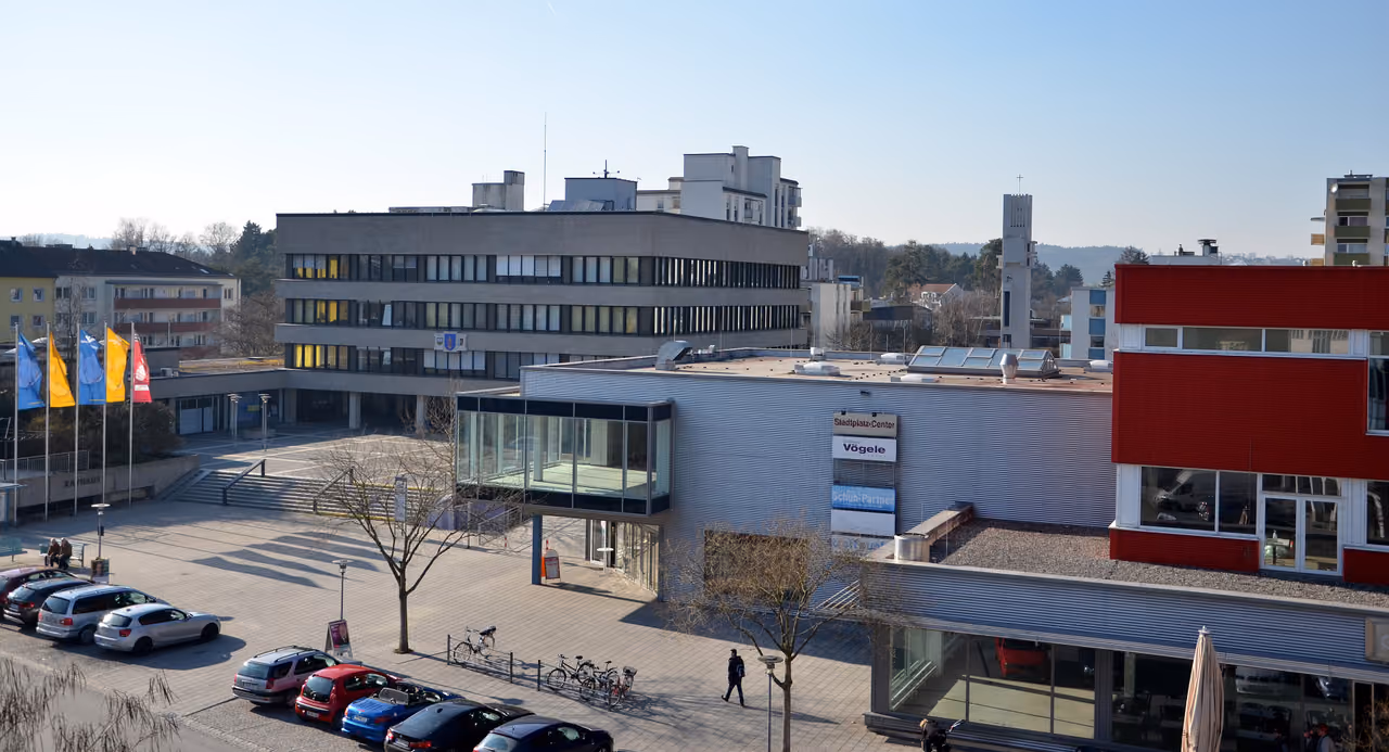 Stadtansicht von Waldkraiburg