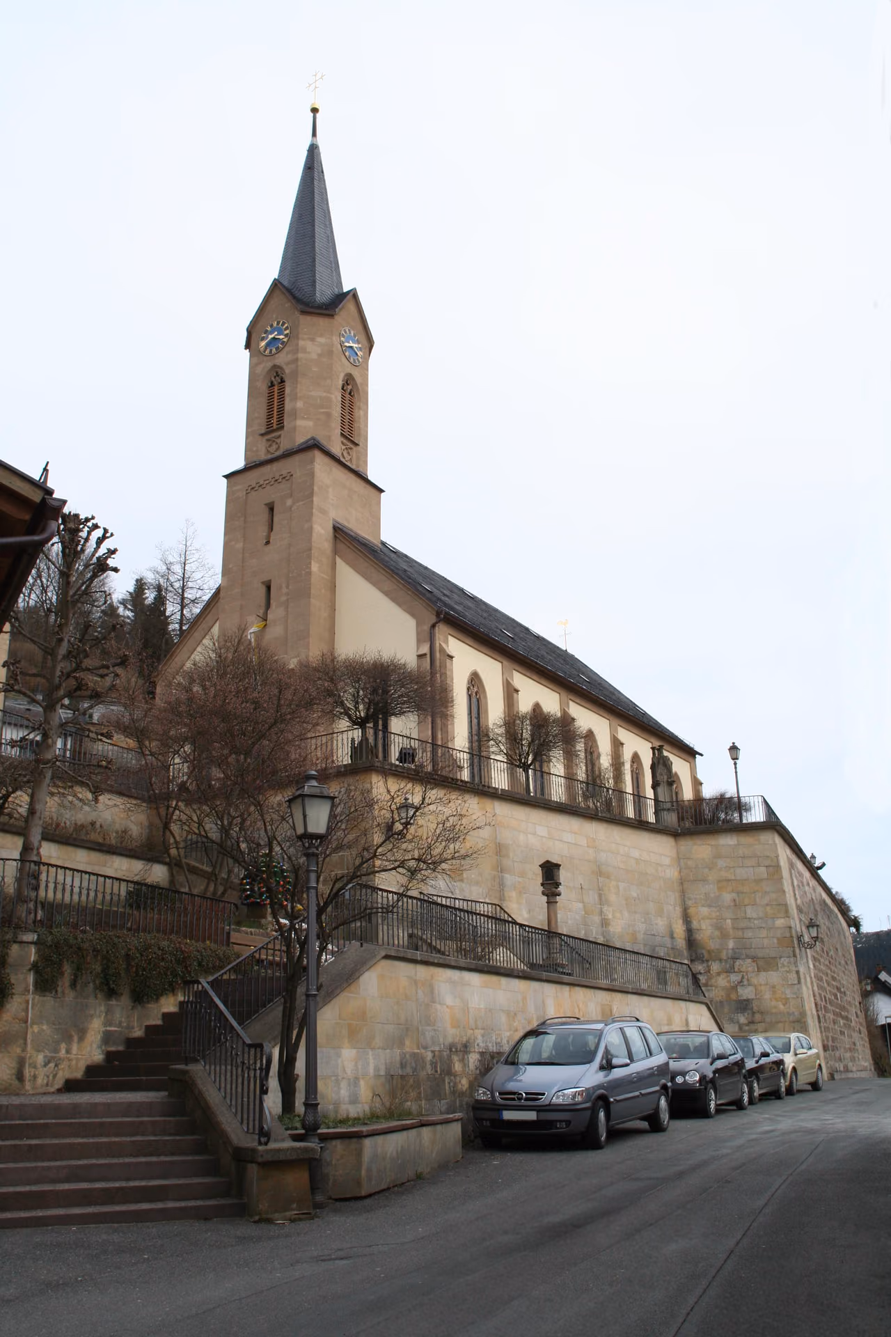 Stadtansicht von Wallenfels