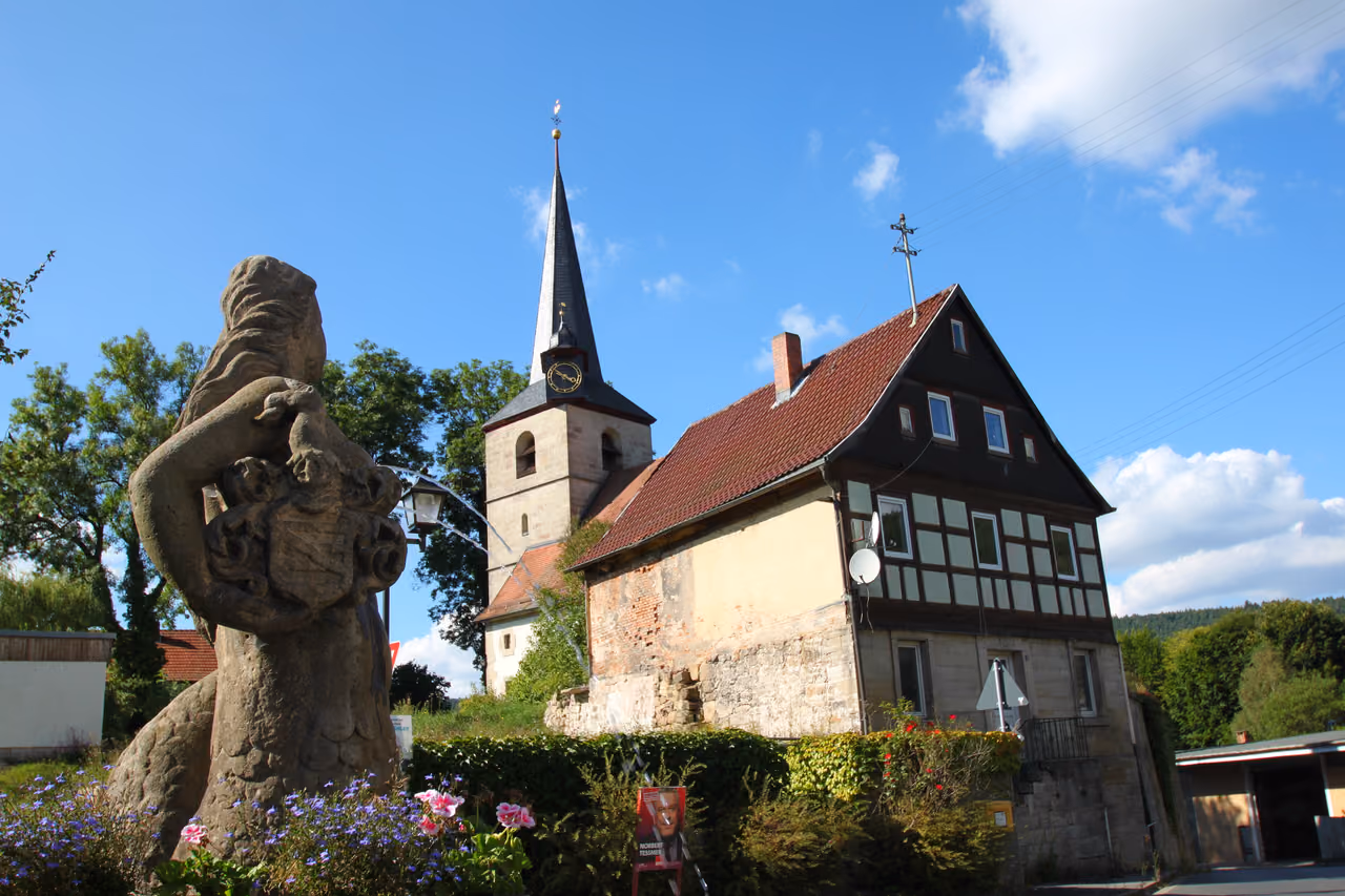 Stadtansicht von Weißenbrunn