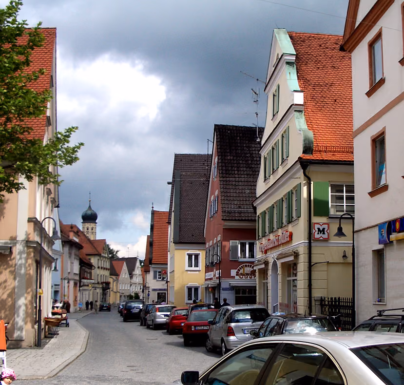 Stadtansicht von Weißenhorn