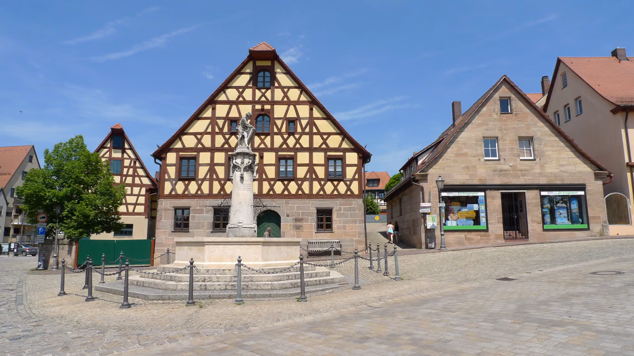 Stadtansicht von Wendelstein