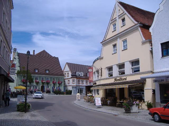 Stadtansicht von Wertingen