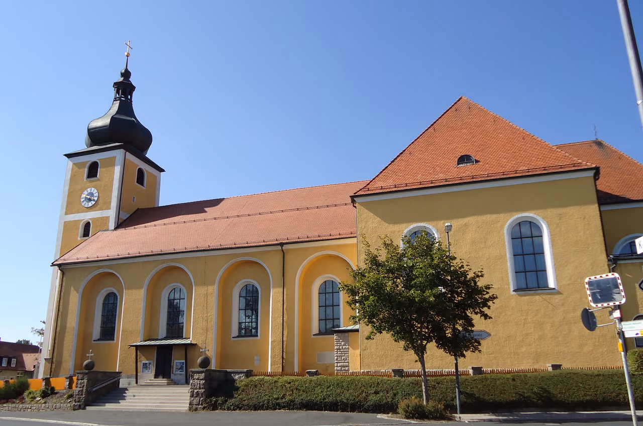 Stadtansicht von Wiesau