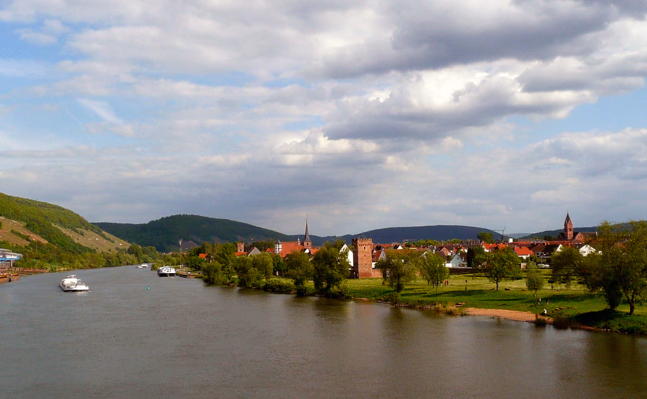 Stadtansicht von Wörth a.Main