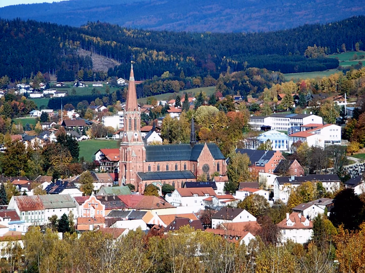 Stadtansicht von Zwiesel