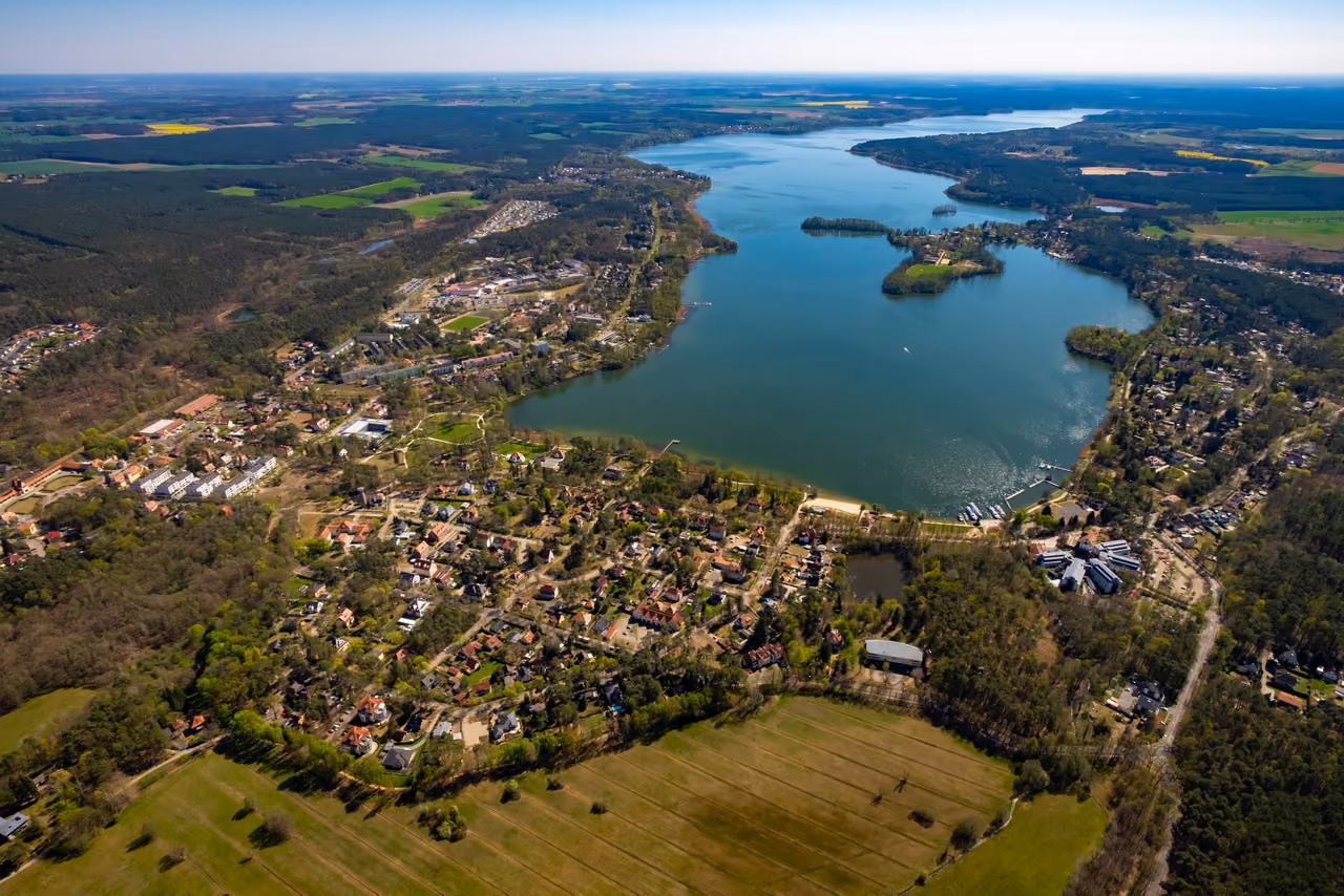 Stadtansicht von Bad Saarow