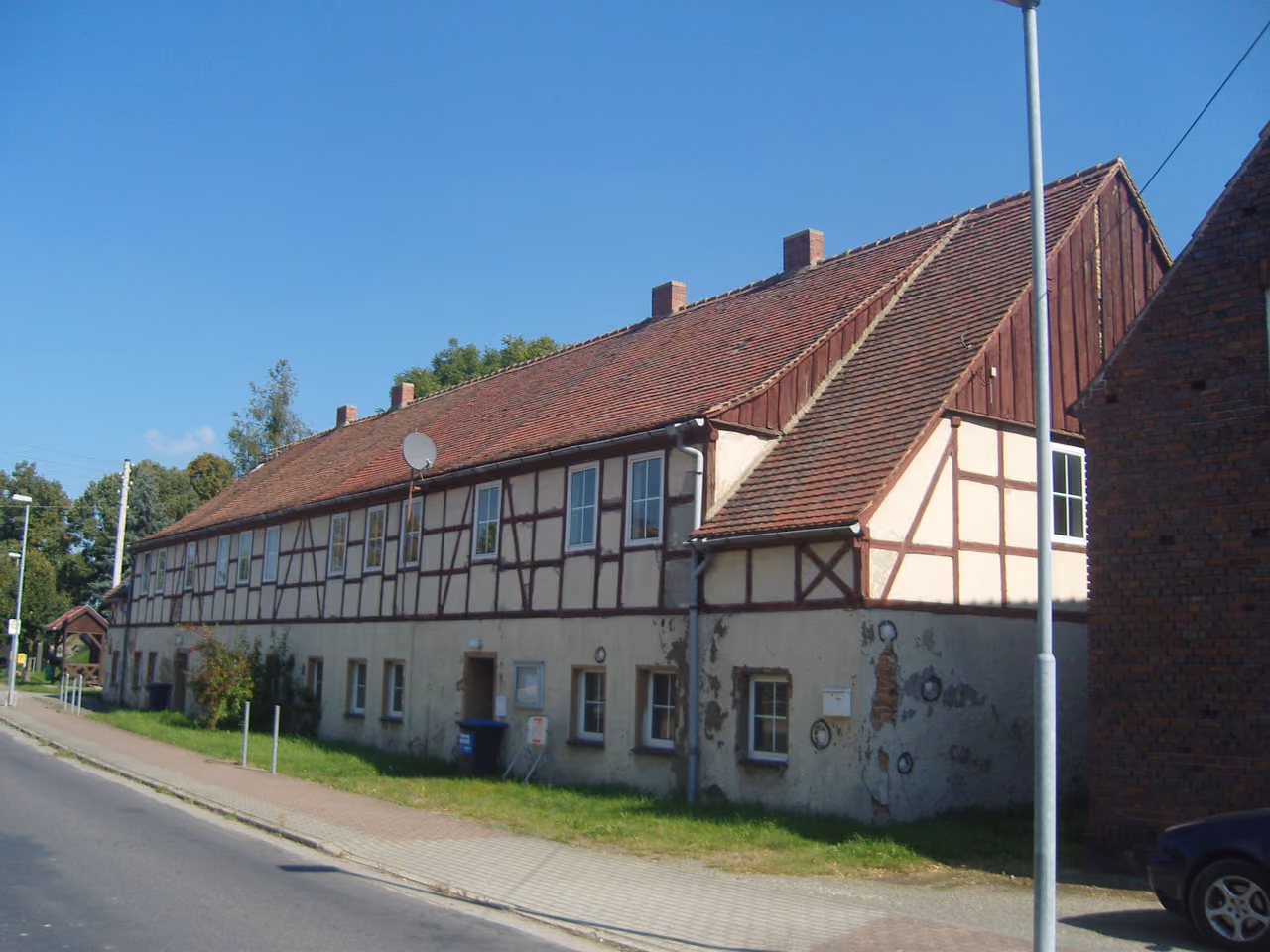 Stadtansicht von Bronkow