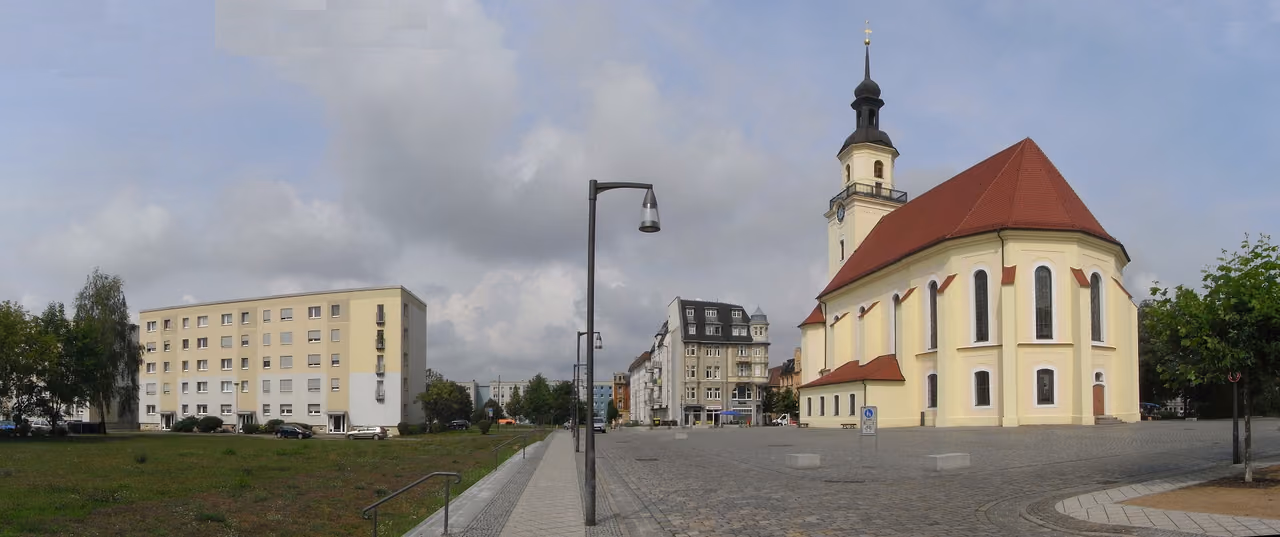Stadtansicht von Forst (Lausitz)