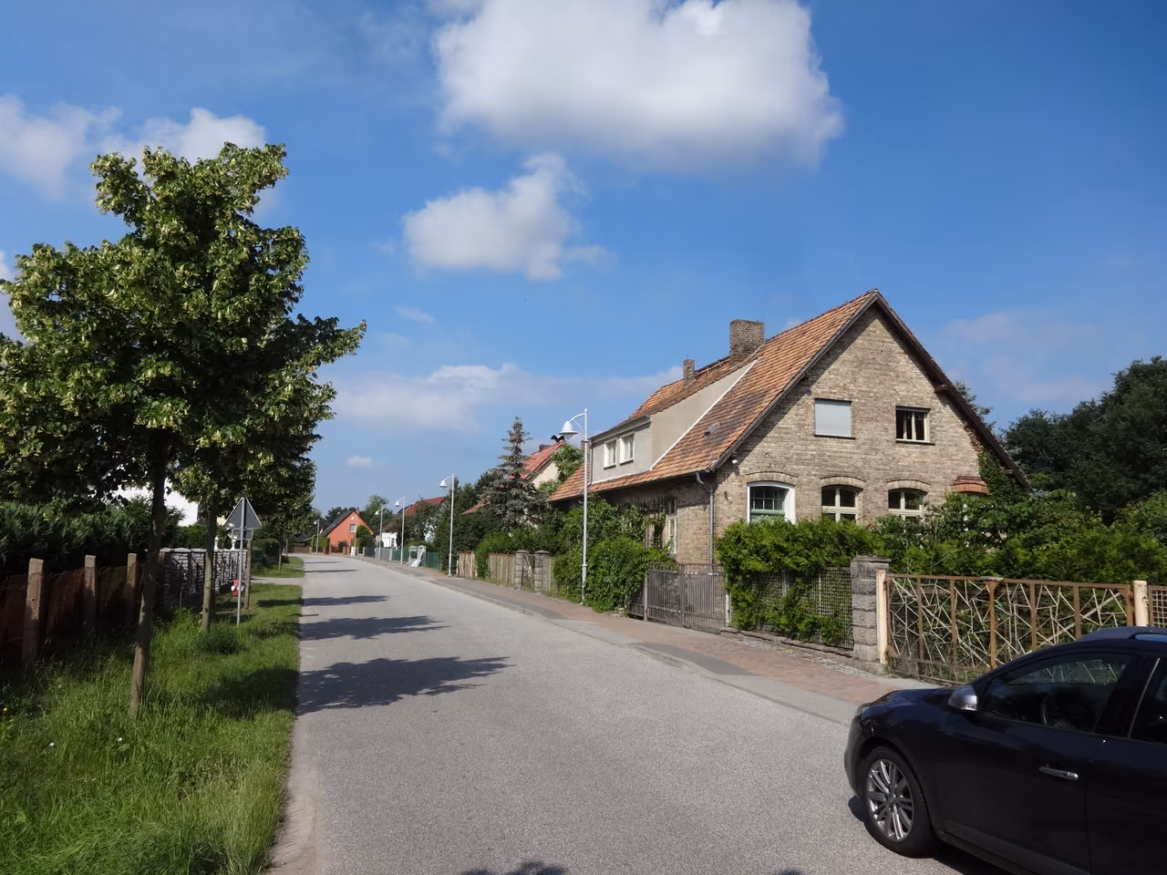 Stadtansicht von Halbe