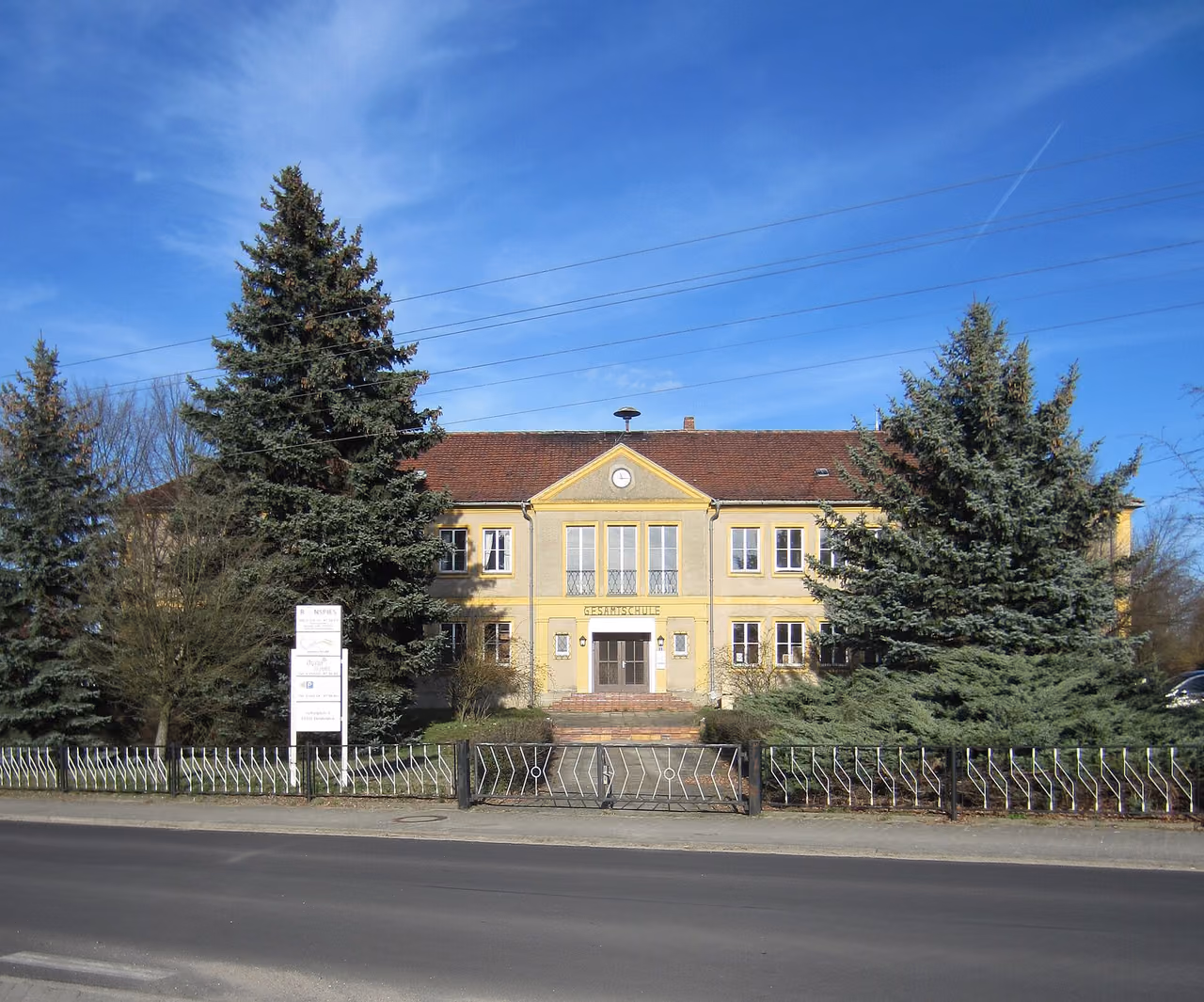 Stadtansicht von Heideblick
