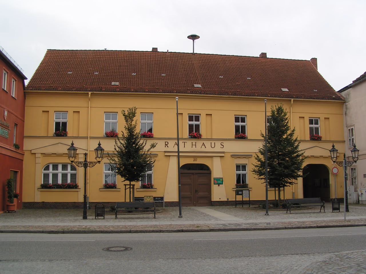 Stadtansicht von Lindow (Mark)
