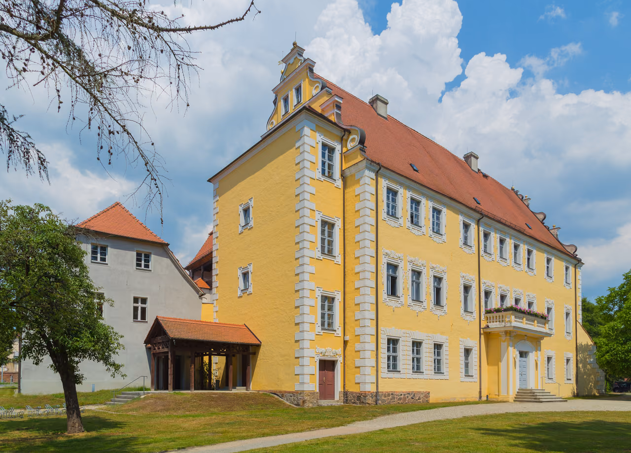 Stadtansicht von Lübben (Spreewald)