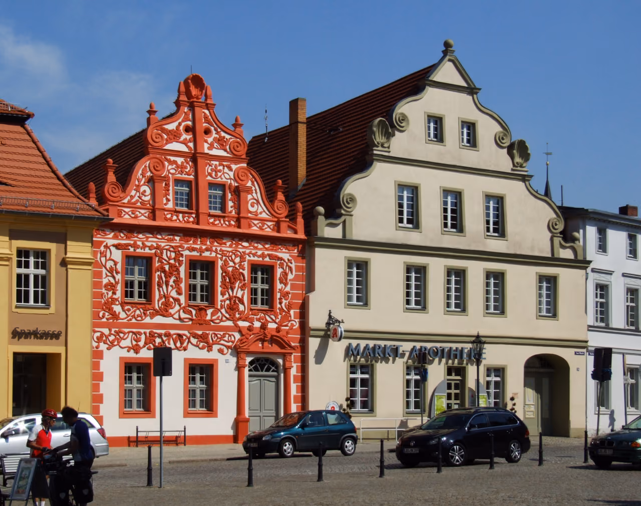 Stadtansicht von Luckau