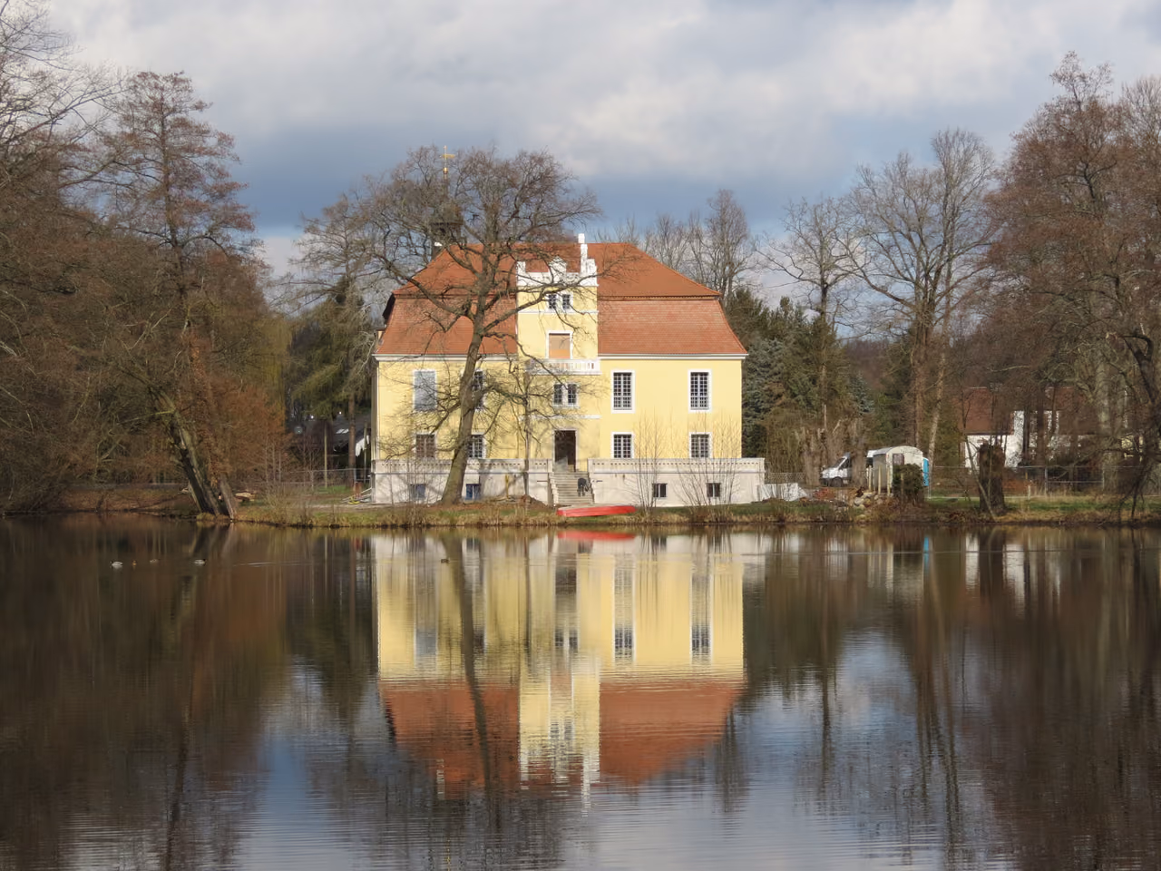 Stadtansicht von Neuhausen / Spree