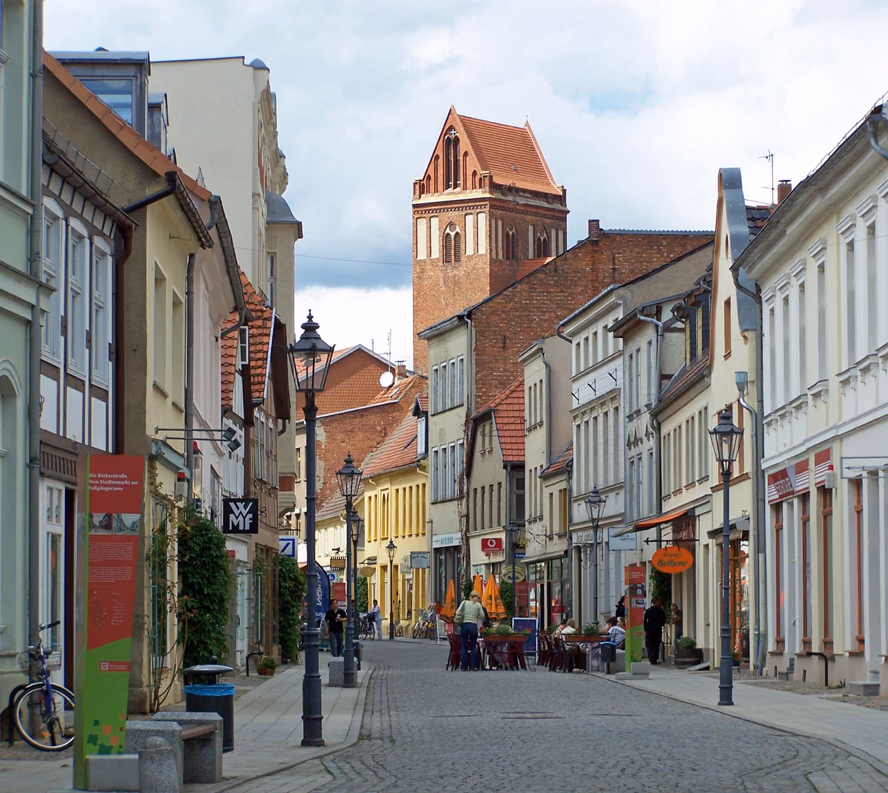 Stadtansicht von Perleberg