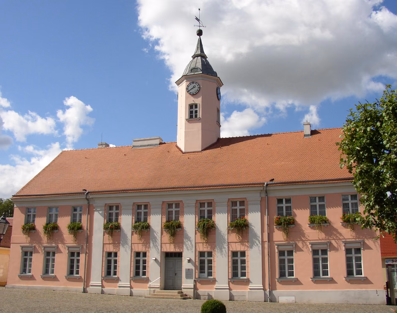 Stadtansicht von Zehdenick / Havel
