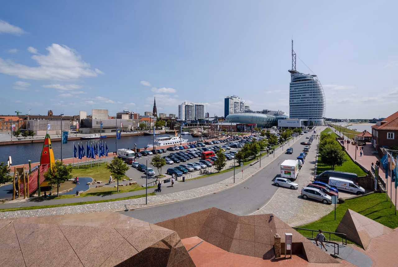 Stadtansicht von Bremerhaven